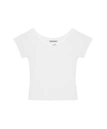 RAGLAN SCOOP NECK TOP_IVORY