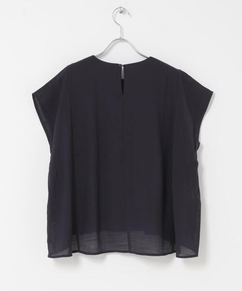 URBAN RESEARCH DOORS(アーバンリサーチドアーズ)の「レイヤードフレンチブラウス(シャツ/ブラウス・レディース・ネイビー/オフホワイト/グリーン系その他・FREE)」の20枚目の写真