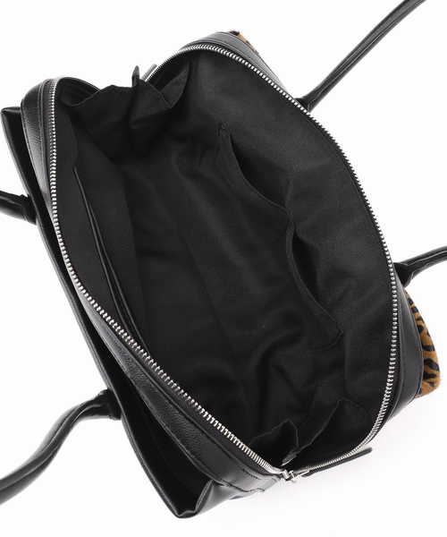 Spick & Span(スピックアンドスパン)の「《別注 / 》LE VERNIS / ル・ベルニ ボストンバッグ(ボストンバッグ・レディース・ブラウン/ブラック・FREE)」の13枚目の写真