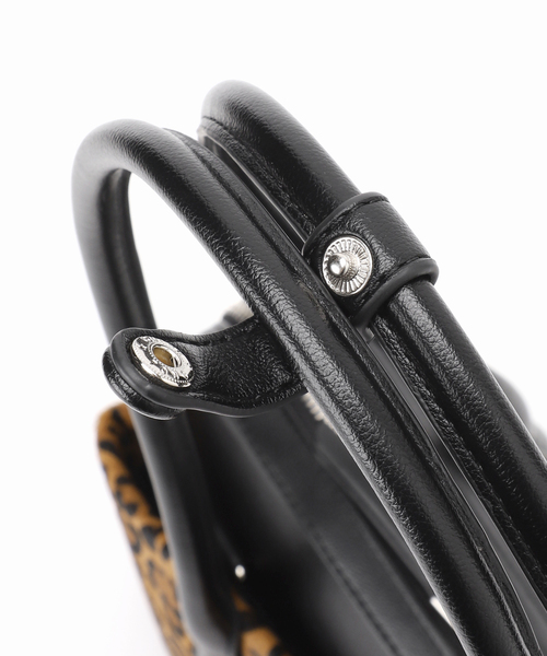 Spick & Span(スピックアンドスパン)の「《別注 / 》LE VERNIS / ル・ベルニ ボストンバッグ(ボストンバッグ・レディース・ブラウン/ブラック・FREE)」の17枚目の写真
