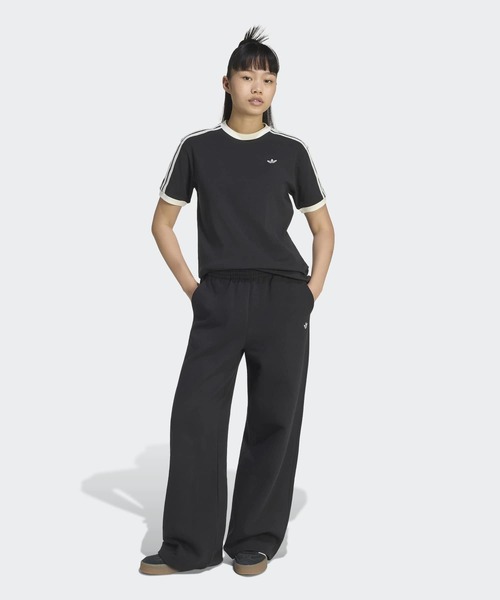 adidas(アディダス)の「アディダス オリジナルス サマーグロー アドバンスド スリーストライプス Tシャツ / アディダスオリジナルス adidas Originals(Tシャツ/カットソー・レディース・ブラック・XX-LARGE/3XL/LARGE/MEDIUM/SMALL/X-LARGE/X-SMALL)」の5枚目の写真