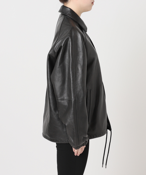 schott(ショット)の「別注【Schott/ショット】for JS ラムレザー コーチジャケット(その他アウター・レディース・ブラック・MEDIUM/LARGE)」の16枚目の写真