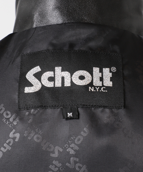 schott(ショット)の「別注【Schott/ショット】for JS ラムレザー コーチジャケット(その他アウター・レディース・ブラック・MEDIUM/LARGE)」の2枚目の写真