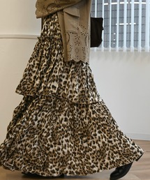 random tiered crinkle maxi SK