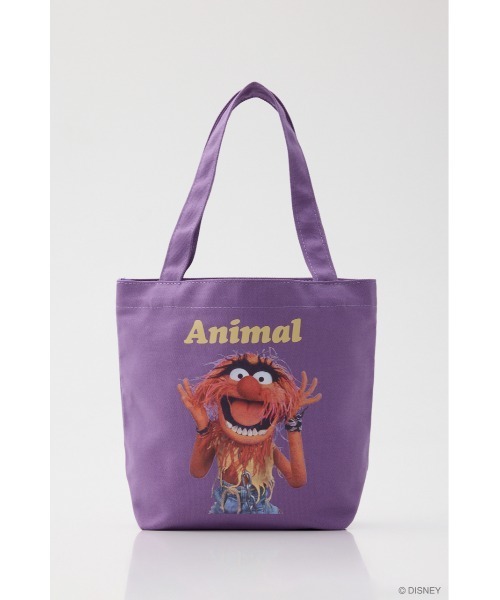 Disney SERIES CREATED by MUS（ディズニーシリーズクリエイテッドバイエムユーエス）の「MD トートバッグ / KERMIT（トートバッグ・レディース・グリーン/オフホワイト/ブラック/ピンク/ブルー/パープル・FREE）」の5枚目の写真