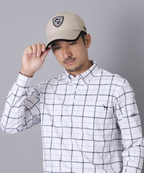 adabat（アダバット）の「イヤーカーブキャプ（キャップ・メンズ・ホワイト/ブラック/ベージュ・00）」の4枚目の写真
