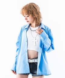 SHORT ROUND/【26年秋冬新作】クロップドシャツ