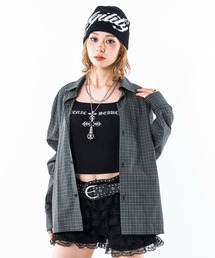 SHORT ROUND/【26年秋冬新作】クロップドシャツ
