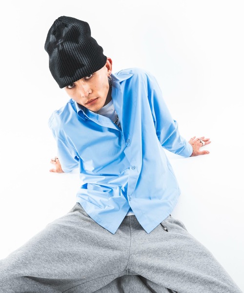 SHORT ROUND(ショートラウンド)の「SHORT ROUND/【26年秋冬新作】クロップドシャツ(シャツ/ブラウス・メンズ・レッド系その他2/ブルー系その他4/ブラック系その他4/ブラック系その他2/ホワイト/サックスブルー・MEDIUM/LARGE)」の8枚目の写真