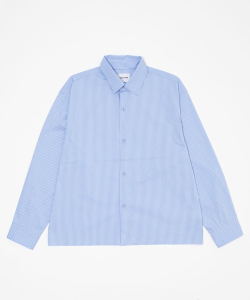 SHORT ROUND(ショートラウンド)の「SHORT ROUND/【26年秋冬新作】クロップドシャツ(シャツ/ブラウス・メンズ・レッド系その他2/ブルー系その他4/ブラック系その他4/ブラック系その他2/ホワイト/サックスブルー・MEDIUM/LARGE)」の17枚目の写真