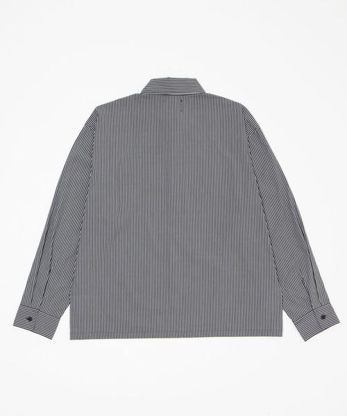 SHORT ROUND(ショートラウンド)の「SHORT ROUND/【26年秋冬新作】クロップドシャツ(シャツ/ブラウス・メンズ・レッド系その他2/ブルー系その他4/ブラック系その他4/ブラック系その他2/ホワイト/サックスブルー・MEDIUM/LARGE)」の13枚目の写真