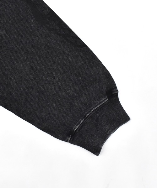 lost(ロスト)の「lost/ロスト FLAME LS TEE ロンT LM6F-2202(Tシャツ/カットソー・メンズ・モスグリーン/ブラック/ホワイト・XL/M/L)」の11枚目の写真