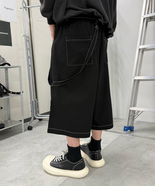Figments(フィグメンツ)の「チャームベルトツキハーフパンツ(その他パンツ・レディース・ブラック・FREE)」の2枚目の写真