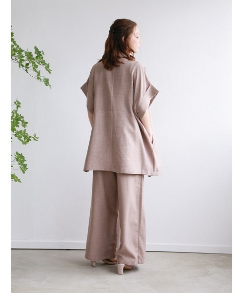 fifth(フィフス)の「【SETUP対応】リネンライクワイドパンツ(その他パンツ・レディース・ベージュ/ブラック・M)」の11枚目の写真