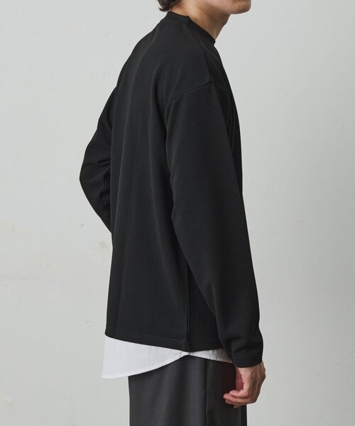 COLONY 2139(コロニートゥーワンスリーナイン)の「ジョーゼットレイヤード長袖T(Tシャツ/カットソー・メンズ・グレー/ホワイト/ブラック・MEDIUM/LARGE)」の15枚目の写真