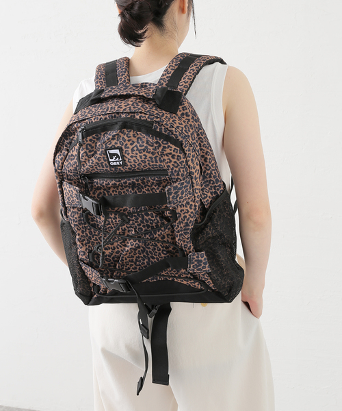 OBEY（オベイ）の「【OBEY / オベイ】 COMMUTER BACKPACK（バックパック/リュック・レディース・オレンジ・FREE）」の2枚目の写真