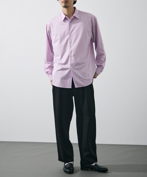 YLEVE(イレーヴ)の「【YLEVE/イレーヴ】WASHI PAPER TWILL TROUSERS(スラックス・メンズ・ブラック/ベージュ・4/3)」の8枚目の写真