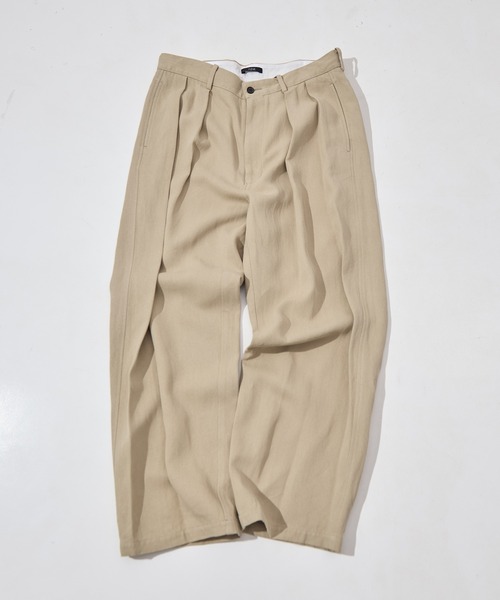 YLEVE(イレーヴ)の「【YLEVE/イレーヴ】WASHI PAPER TWILL TROUSERS(スラックス・メンズ・ブラック/ベージュ・4/3)」の18枚目の写真