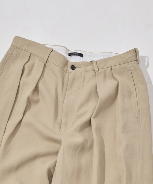YLEVE(イレーヴ)の「【YLEVE/イレーヴ】WASHI PAPER TWILL TROUSERS(スラックス・メンズ・ブラック/ベージュ・4/3)」の19枚目の写真