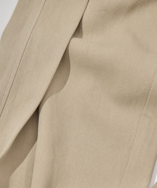 YLEVE(イレーヴ)の「【YLEVE/イレーヴ】WASHI PAPER TWILL TROUSERS(スラックス・メンズ・ブラック/ベージュ・4/3)」の21枚目の写真