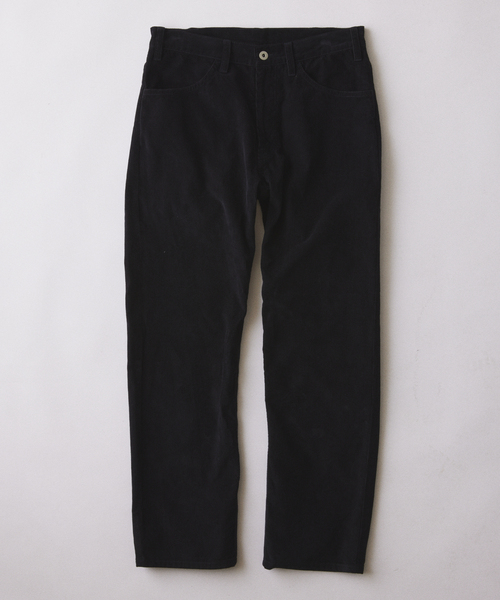 JOURNAL STANDARD relume（ジャーナルスタンダード　レリューム）の「14W コーデュロイ 5ポケット ストレートパンツ（その他パンツ・メンズ・ライトグレー/ブラック系その他/ネイビー/ブラウン・MEDIUM/LARGE）」の4枚目の写真