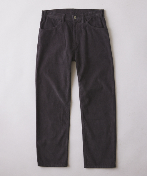JOURNAL STANDARD relume（ジャーナルスタンダード　レリューム）の「14W コーデュロイ 5ポケット ストレートパンツ（その他パンツ・メンズ・ライトグレー/ブラック系その他/ネイビー/ブラウン・MEDIUM/LARGE）」の2枚目の写真