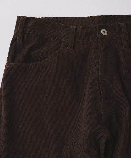 JOURNAL STANDARD relume（ジャーナルスタンダード　レリューム）の「14W コーデュロイ 5ポケット ストレートパンツ（その他パンツ・メンズ・ライトグレー/ブラック系その他/ネイビー/ブラウン・MEDIUM/LARGE）」の7枚目の写真