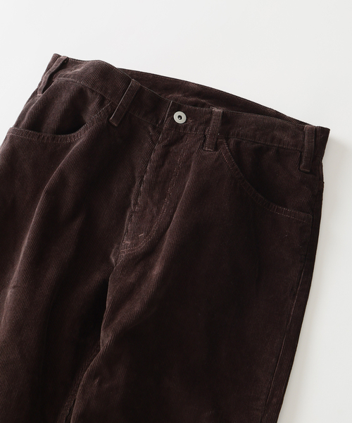 JOURNAL STANDARD relume（ジャーナルスタンダード　レリューム）の「14W コーデュロイ 5ポケット ストレートパンツ（その他パンツ・メンズ・ライトグレー/ブラック系その他/ネイビー/ブラウン・MEDIUM/LARGE）」の13枚目の写真