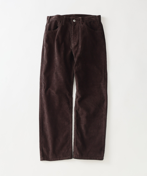JOURNAL STANDARD relume（ジャーナルスタンダード　レリューム）の「14W コーデュロイ 5ポケット ストレートパンツ（その他パンツ・メンズ・ライトグレー/ブラック系その他/ネイビー/ブラウン・MEDIUM/LARGE）」の17枚目の写真