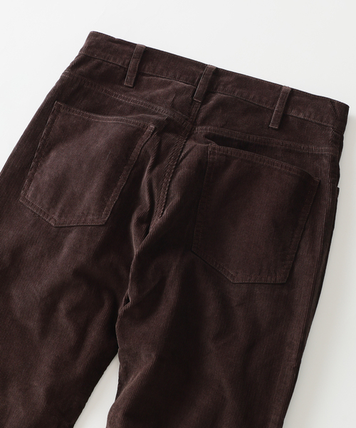 JOURNAL STANDARD relume（ジャーナルスタンダード　レリューム）の「14W コーデュロイ 5ポケット ストレートパンツ（その他パンツ・メンズ・ライトグレー/ブラック系その他/ネイビー/ブラウン・MEDIUM/LARGE）」の18枚目の写真
