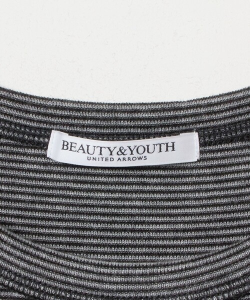 BEAUTY&YOUTH UNITED ARROWS(ビューティーアンドユースユナイテッドアローズ)の「毛セルロースブレンド クルーネック カットソー/ボーダー(Tシャツ/カットソー・レディース・その他1・FREE)」の13枚目の写真