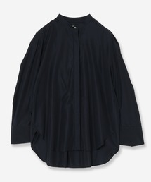 【洗える】シャーリングシャツ
