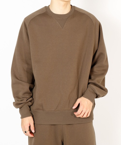 DAIWA PIER39(ダイワピア39)の「TECH SWEAT CREW FREEDOM SLEEVE BE-51026W(スウェット・メンズ・イエロー/グレー/ブラウン/グリーン/ブラック・MEDIUM/LARGE/X-LARGE/SMALL)」の3枚目の写真