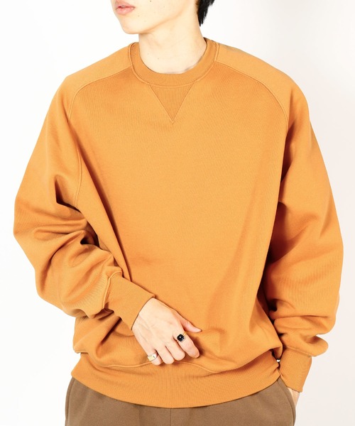 DAIWA PIER39(ダイワピア39)の「TECH SWEAT CREW FREEDOM SLEEVE BE-51026W(スウェット・メンズ・イエロー/グレー/ブラウン/グリーン/ブラック・MEDIUM/LARGE/X-LARGE/SMALL)」の5枚目の写真