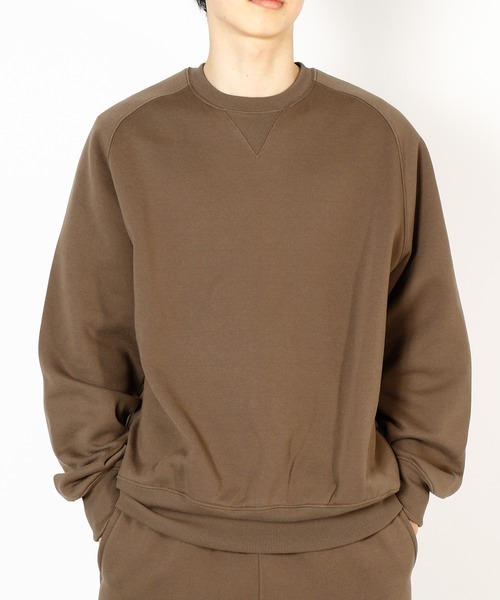 DAIWA PIER39(ダイワピア39)の「TECH SWEAT CREW FREEDOM SLEEVE BE-51026W(スウェット・メンズ・イエロー/グレー/ブラウン/グリーン/ブラック・MEDIUM/LARGE/X-LARGE/SMALL)」の8枚目の写真