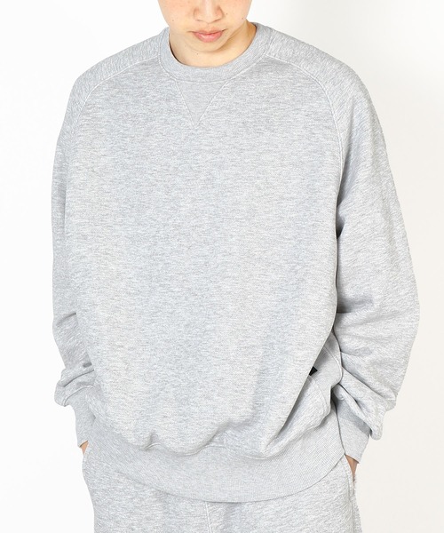 DAIWA PIER39(ダイワピア39)の「TECH SWEAT CREW FREEDOM SLEEVE BE-51026W(スウェット・メンズ・イエロー/グレー/ブラウン/グリーン/ブラック・MEDIUM/LARGE/X-LARGE/SMALL)」の7枚目の写真