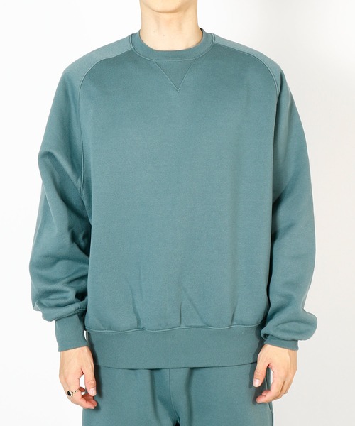 DAIWA PIER39(ダイワピア39)の「TECH SWEAT CREW FREEDOM SLEEVE BE-51026W(スウェット・メンズ・イエロー/グレー/ブラウン/グリーン/ブラック・MEDIUM/LARGE/X-LARGE/SMALL)」の9枚目の写真
