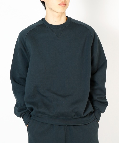 DAIWA PIER39(ダイワピア39)の「TECH SWEAT CREW FREEDOM SLEEVE BE-51026W(スウェット・メンズ・イエロー/グレー/ブラウン/グリーン/ブラック・MEDIUM/LARGE/X-LARGE/SMALL)」の6枚目の写真