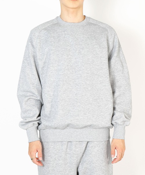 DAIWA PIER39(ダイワピア39)の「TECH SWEAT CREW FREEDOM SLEEVE BE-51026W(スウェット・メンズ・イエロー/グレー/ブラウン/グリーン/ブラック・MEDIUM/LARGE/X-LARGE/SMALL)」の11枚目の写真