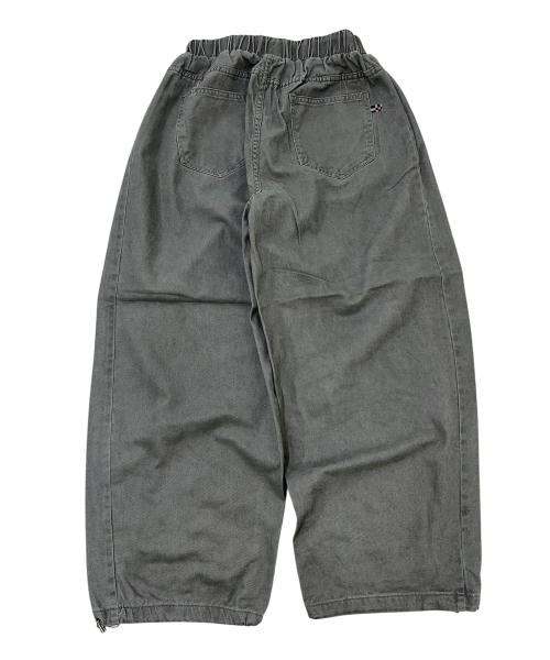 SK8ER ROCK(スケーターロック)の「サイドタックコットンカーブパンツ(グレー)(その他パンツ・レディース・その他・ONE SIZE)」の2枚目の写真