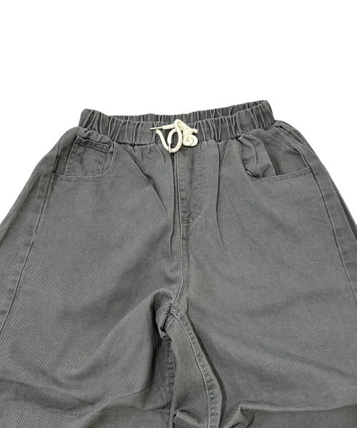 SK8ER ROCK(スケーターロック)の「サイドタックコットンカーブパンツ(グレー)(その他パンツ・レディース・その他・ONE SIZE)」の3枚目の写真