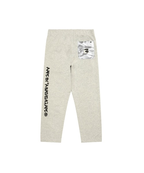 AAPE BY A BATHING APE（エーエイプバイアベイシングエイプ）の「AAPE SWEAT PANTS（スウェットパンツ・メンズ・オフホワイト・X-LARGE/LARGE/SMALL/MEDIUM）」の2枚目の写真
