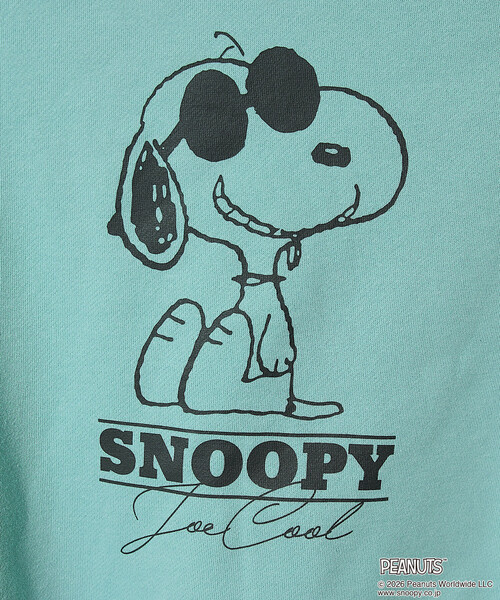 PUBLUX(パブリュクス)の「PUBLUX/パブリュクス PEANUTS/Snoopy/スヌーピー プリントスウェット 限定展開(スウェット・メンズ・ブラウン/サックスブルー/ライトグレー/チャコールグレー・LARGE/MEDIUM/SMALL)」の18枚目の写真