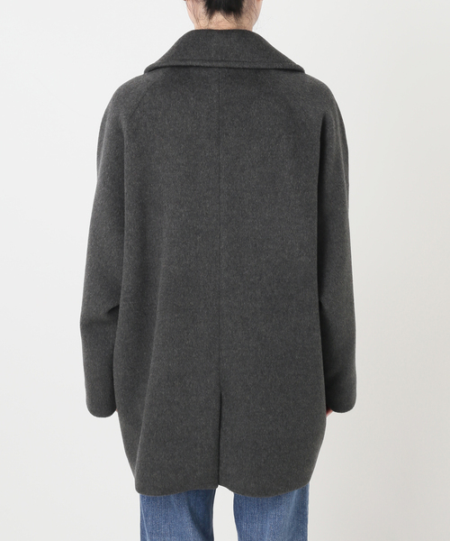 Spick & Span(スピックアンドスパン)の「《新色有り / 追加》TICCA / ティッカ ピーコート(ピーコート・レディース・チャコールグレー/ブラック・FREE)」の20枚目の写真