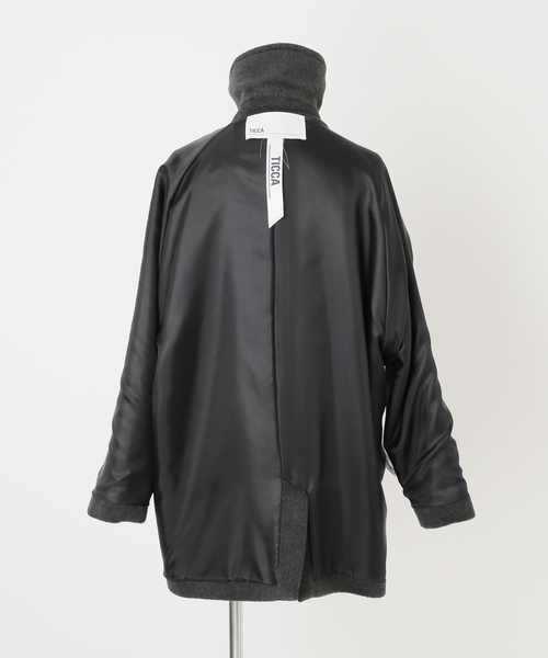 Spick & Span(スピックアンドスパン)の「《新色有り / 追加》TICCA / ティッカ ピーコート(ピーコート・レディース・チャコールグレー/ブラック・FREE)」の15枚目の写真