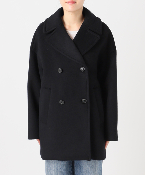 Spick & Span(スピックアンドスパン)の「《新色有り / 追加》TICCA / ティッカ ピーコート(ピーコート・レディース・チャコールグレー/ブラック・FREE)」の17枚目の写真