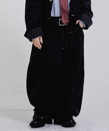 EFFECTEN（エフェクテン）の「mp15505-Cordury type5 wide pants ワイドパンツ(efsc-08)（その他パンツ）」