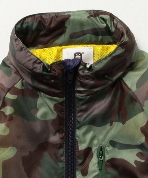 こども ビームス(コドモビームス)の「highking / tarpaulin カモフラ―ジュ (100~120cm)(ブルゾン・キッズ・オリーブ・110/120/100)」の3枚目の写真