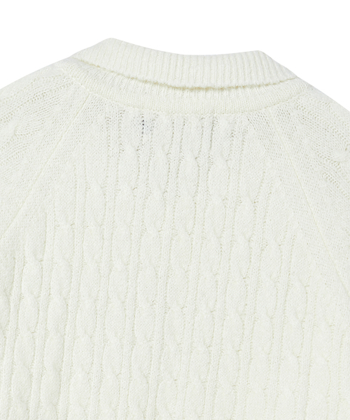 Beyond Closet（-）の「[コレクションライン] チェインディテールアルパカニットアイボリー（ニット/セーター・メンズ・その他・MEDIUM/LARGE）」の5枚目の写真