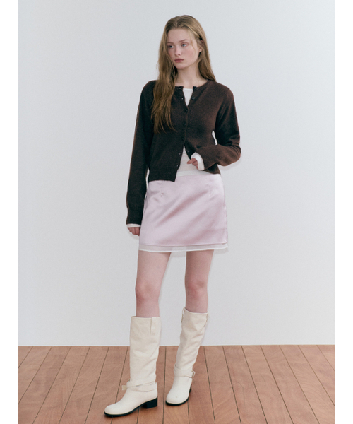 ETMON(エトモン)の「Layered Hem ミニスカート ピンク(スカート・レディース・その他・SMALL/MEDIUM)」の5枚目の写真